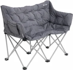 Outwell Sardis Lake Tweepersoons Vouwstoel - Grijs