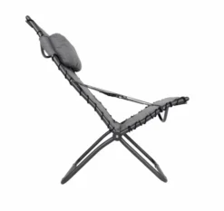 Crespo Tex Comfort AP-262 Loungestoel - Lichtgrijs -Kampeerclub 1148406 04 1 1 1