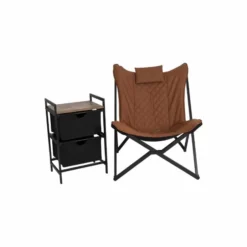 Bo-Camp Industrial Molfat Relaxstoel - Clay 23 Bo-Camp Industrial Molfat Relaxstoel - Clay -Kampeerclub 1200352 15 1 1