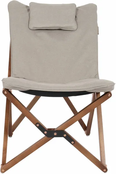Bo-Camp Urban Outdoor Bloomsbury Vlinderstoel - Beige - S 3 Bo-Camp Urban Outdoor Bloomsbury Vlinderstoel - Beige - S - Afbeelding 3