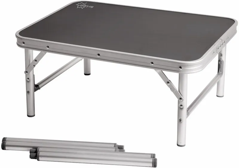 Bo-Camp 60 X 45 Campingtafel - Grijs 2 Bo-Camp 60 X 45 Campingtafel - Grijs - Afbeelding 2