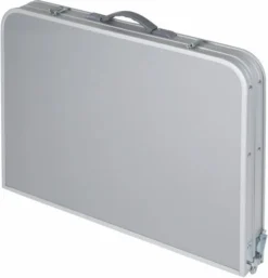 Bo-Camp Premium 90 X 60 Koffermodel Campingtafel - Grijs -Kampeerclub 1404402 04 resultaat