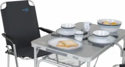 Bo-Camp Premium 90 X 60 Koffermodel Campingtafel - Grijs -Kampeerclub 1404402 15 resultaat