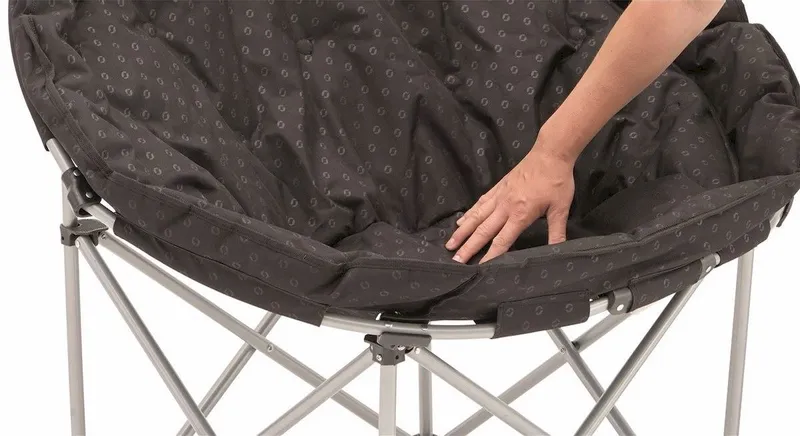 Outwell Casilda Vouwstoel - Zwart 2 Outwell Casilda Vouwstoel - Zwart - Afbeelding 2