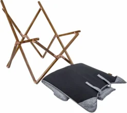 Bo-Camp Urban Outdoor Bloomsbury Vlinderstoel - Grijs - M 17 Bo-Camp Urban Outdoor Bloomsbury Vlinderstoel - Grijs - M -Kampeerclub 900 1006 1200369 9