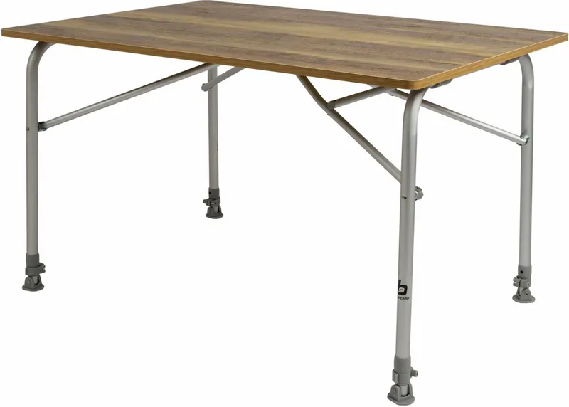 Bo-Camp Feather 100 X 70 Cm Campingtafel - Bruin 3 Bo-Camp Feather 100 X 70 Cm Campingtafel - Bruin - Afbeelding 3