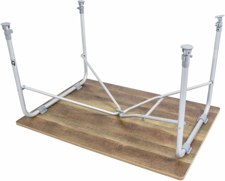 Bo-Camp Feather 100 X 70 Cm Campingtafel - Bruin 2 Bo-Camp Feather 100 X 70 Cm Campingtafel - Bruin - Afbeelding 2