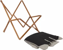 Bo-Camp Urban Outdoor Bloomsbury Vlinderstoel - Beige - L 15 Bo-Camp Urban Outdoor Bloomsbury Vlinderstoel - Beige - L -Kampeerclub 900 1148 1200354 06