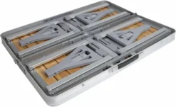 Bo-Camp 136 X 85 Inklapbare Picknicktafel - Bamboe -Kampeerclub 900 1350 1404800 03