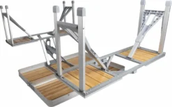 Bo-Camp 136 X 85 Inklapbare Picknicktafel - Bamboe -Kampeerclub 900 1350 1404800 07