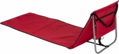Bo-Camp Lota Strandmat/strandstoel - Rood -Kampeerclub 900 1358 1204661 03