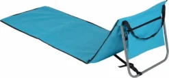 Bo-Camp Lota Strandmat/strandstoel - Blauw -Kampeerclub 900 1358 1204662 04