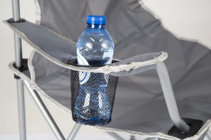 Camp Gear Compact Vouwstoel-Grijs 5 Camp Gear Compact Vouwstoel-Grijs - Afbeelding 5