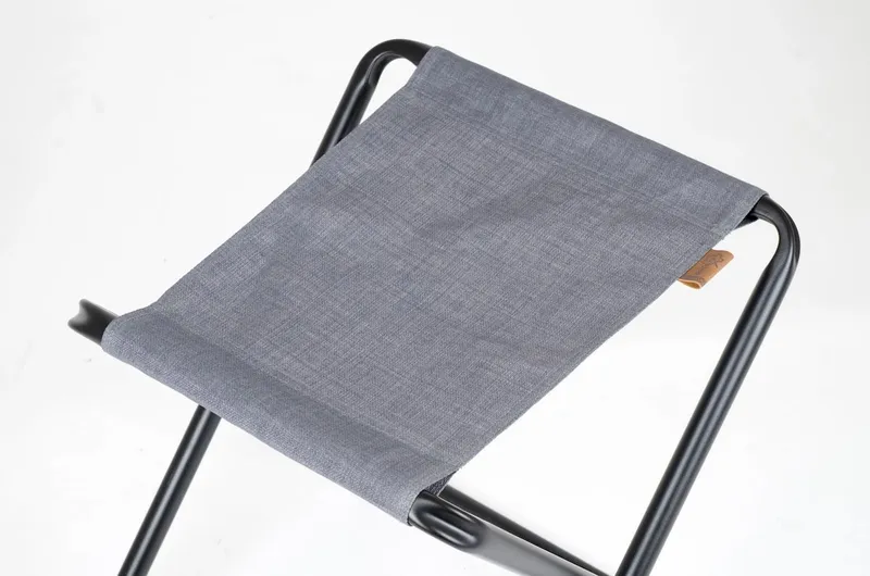 Bo-Camp Urban Outdoor Limehouse Kruk - Zwart/grijs 3 Bo-Camp Urban Outdoor Limehouse Kruk - Zwart/grijs - Afbeelding 3