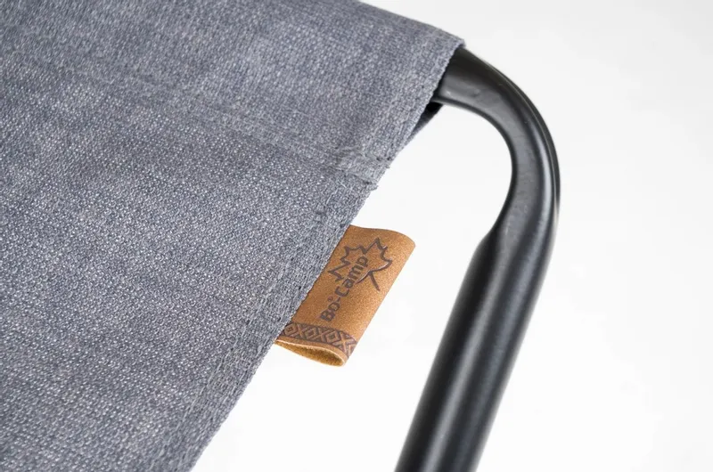 Bo-Camp Urban Outdoor Limehouse Kruk - Zwart/grijs 4 Bo-Camp Urban Outdoor Limehouse Kruk - Zwart/grijs - Afbeelding 4