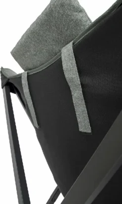 Bo-Camp Industrial Molfat Relaxstoel - Groen/Grijs -Kampeerclub 900 596 1200353 14