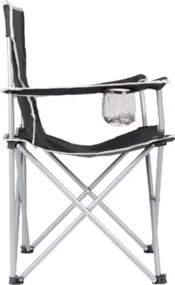 Camp Gear Compact Vouwstoel - Zwart 8 Camp Gear Compact Vouwstoel - Zwart -Kampeerclub 900 596 1267201 03