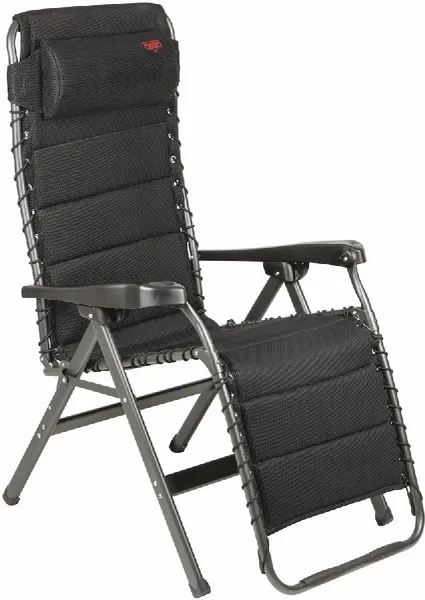 Crespo Air-Deluxe AP-232 Relaxstoel - Zwart 1 Crespo Air-Deluxe AP-232 Relaxstoel - Zwart