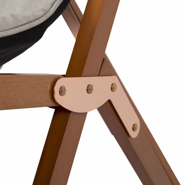 Bo-Camp Urban Outdoor Bloomsbury Vlinderstoel - Beige - S 11 Bo-Camp Urban Outdoor Bloomsbury Vlinderstoel - Beige - S - Afbeelding 11