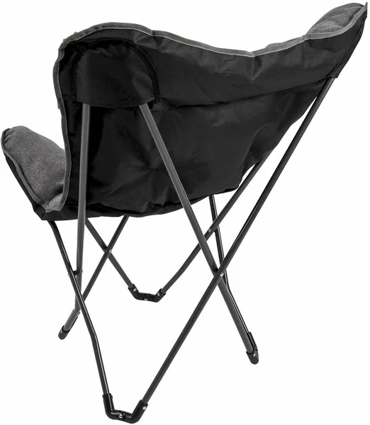 Bo-Camp Urban Outdoor Grainger Vlinderstoel - Antraciet 7 Bo-Camp Urban Outdoor Grainger Vlinderstoel - Antraciet - Afbeelding 7