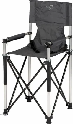 Bo-Camp Compact Kinderstoel - Grijs -Kampeerclub bo camp compact camping kinderstoel grijs 6