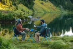 Helinox Café Chair Campingstoel - Zwart -Kampeerclub husa freya fennwood 09 2021 bham 8378