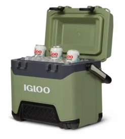 Igloo BMX 25 Passieve Koelbox - 23 Liter - Olijfgroen -Kampeerclub igloo bmx 25 groen 3