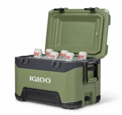 Igloo BMX 52 Passieve Koelbox - 49 Liter - Olijfgroen -Kampeerclub igloo bmx 52 groen 3