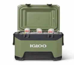 Igloo BMX 52 Passieve Koelbox - 49 Liter - Olijfgroen -Kampeerclub igloo bmx 52 groen 4