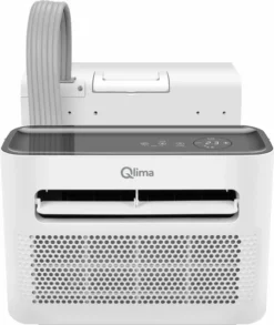 Qlima Split-unit Airco MS-AC 5001 Wit -Kampeerclub pack shot ms ac 5001 8713508790756 front open 1
