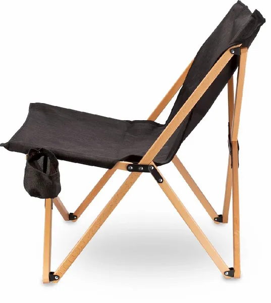 Zempire Roco Lounger V2 Vlinderstoel - Zwart 4 Zempire Roco Lounger V2 Vlinderstoel - Zwart - Afbeelding 4
